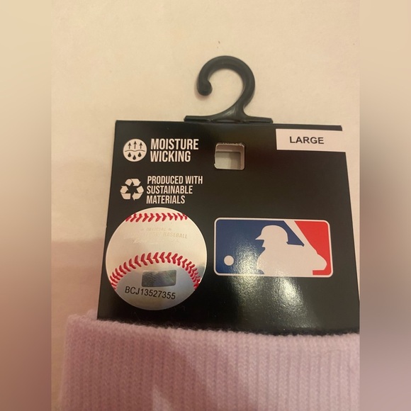 MLB MIAMI MARLINS CREW SOCKS Size Large 8-13 NWT - Picture 4 of 7